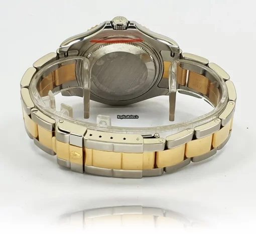 Fabulous Replica Rolex Yacht-master 168623 Caliber 2235 Automatic Movement 35mm Gold/steel Case Mens/unisex Watch - Image 7