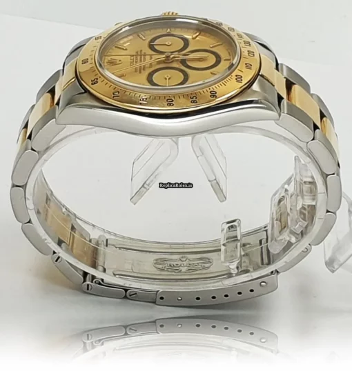High-end Knockoff Rolex Daytona 16523 Caliber 4030 Automatic Movement 40mm Gold/steel Case Mens/unisex Watch - Image 4