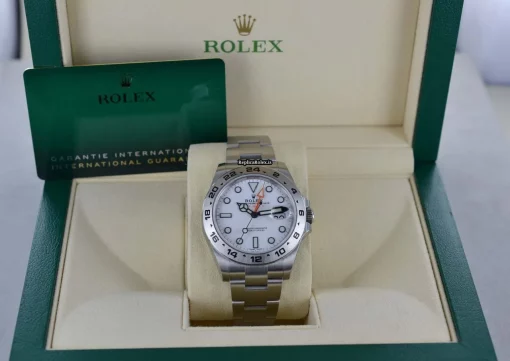 Fantastic Fake Rolex Explorer II 216570 Caliber 3187 Automatic Movement 42mm Steel Case Mens/unisex Watch - Image 8