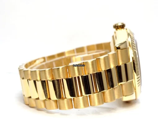 Fine Fake Rolex Day-date 36 118238 Caliber 3155 Automatic Movement 36mm Yellow Gold Case Mens/unisex Watch - Image 4