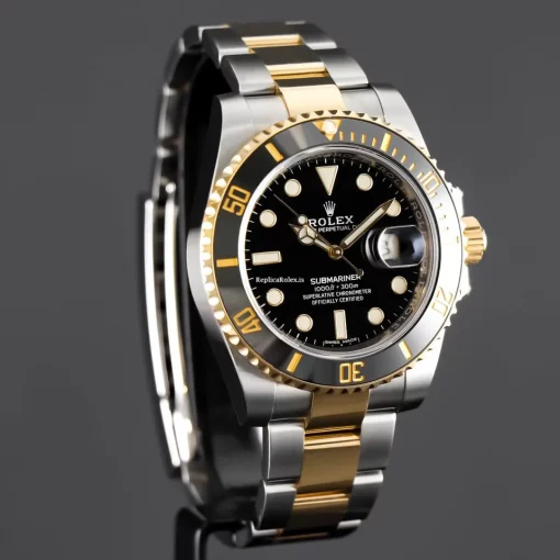 Epic Imitation Rolex Submariner Date 116613ln Caliber 3135 Automatic Movement 40mm Gold/steel Case Mens/unisex Watch - Image 3