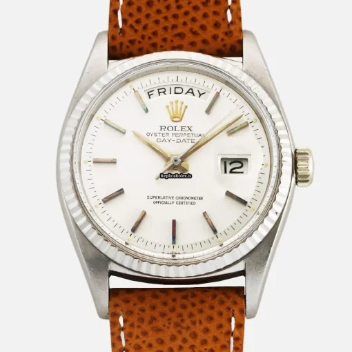 Fine Fakes Rolex Day-date 36 1803 Automatic Movement 36mm White Gold Case Mens/unisex Watch