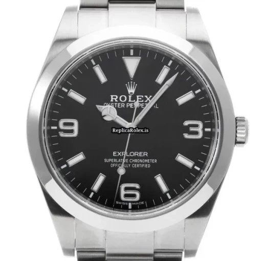 Wholesale Replica Rolex Explorer 214270 Caliber 3132 Automatic Movement 39mm Steel Case Watch - Image 6