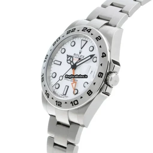 Swiss Replica Rolex Explorer II 216570 Caliber 3187 Automatic Movement 42mm Steel Case Watch - Image 2