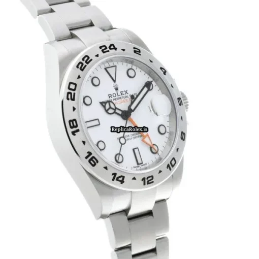 Swiss Replica Rolex Explorer II 216570 Caliber 3187 Automatic Movement 42mm Steel Case Watch - Image 3