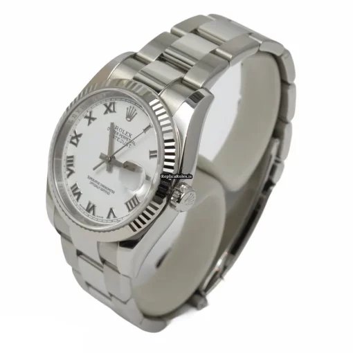 Amazing Fake Rolex Datejust 116234 Caliber 3135 Automatic Movement 36mm Steel Case Mens/unisex Watch - Image 2