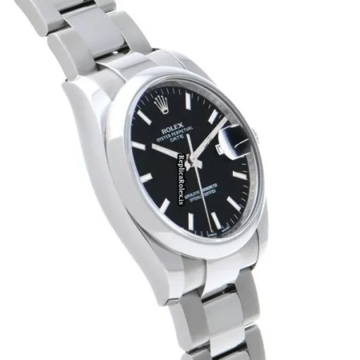 Quality Replica Rolex Oyster Perpetual Date 115200 Caliber 3135 Automatic Movement 34mm Steel Case Watch - Image 3