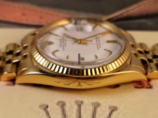 Awesome Replica Rolex Datejust 1601 Caliber 1570 Automatic Movement 36mm Yellow Gold Case Mens/unisex Watch - Image 10