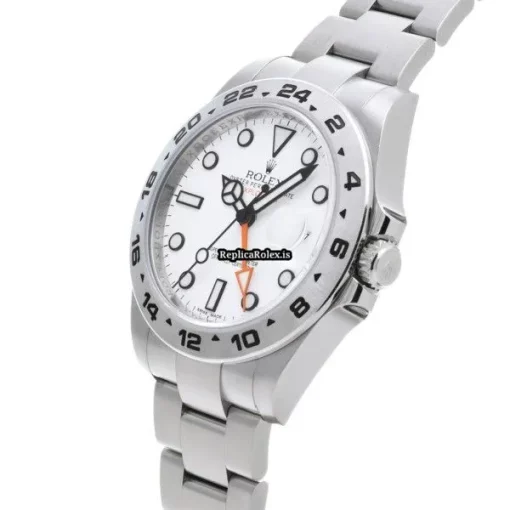 Recommend Fake Rolex Explorer II 216570 Caliber 3187 Automatic Movement 42mm Steel Case Watch - Image 2