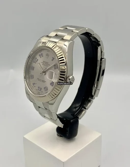 Fantastic Replica Rolex Datejust II 116334 Caliber 3136 Automatic Movement 41mm Steel Case Mens/unisex Watch - Image 3