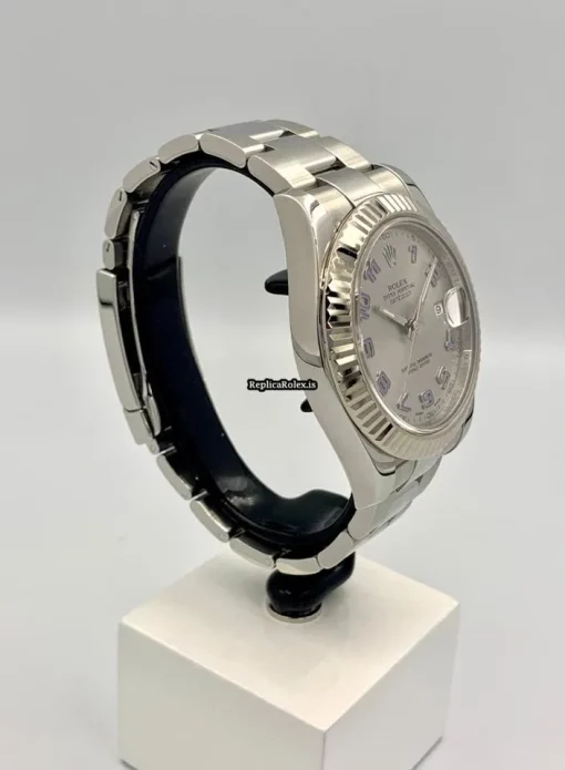 Fantastic Replica Rolex Datejust II 116334 Caliber 3136 Automatic Movement 41mm Steel Case Mens/unisex Watch - Image 4