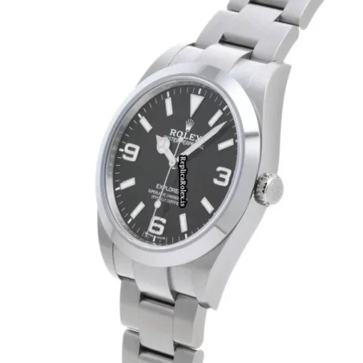 Cheap Replicas Rolex Explorer 214270 Caliber 3132 Automatic Movement 39mm Steel Case Watch - Image 2