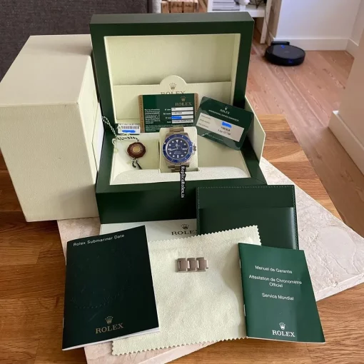 Attractive Replica Rolex Submariner Date 116619lb Caliber 3135 Automatic Movement 40mm White Gold Case Mens/unisex Watch