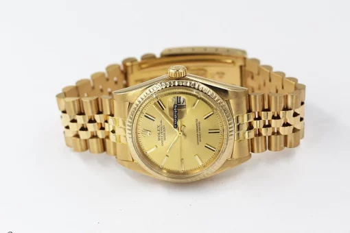 Amazing Replica Rolex Datejust 1601 Caliber 1570 Automatic Movement 36mm Yellow Gold Case Mens/unisex Watch - Image 3