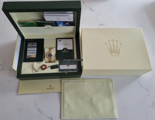 Aaa Replica Rolex Lady-datejust 179138 Automatic Movement 26mm Yellow Gold Case Womens Watch - Image 8