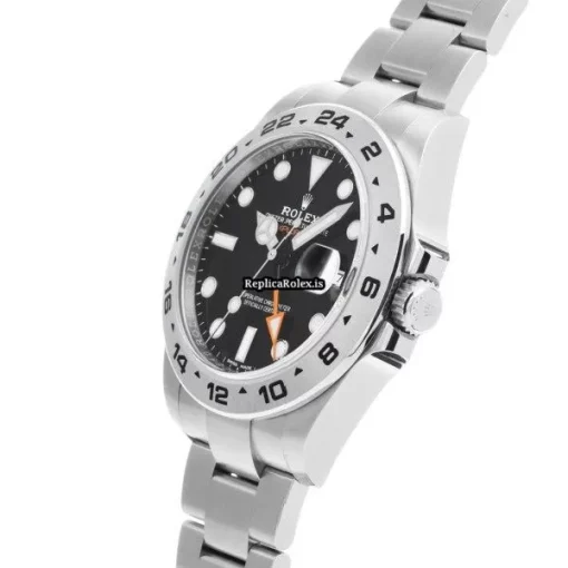 Trustworthy Replica Rolex Explorer II 216570 Caliber 3187 Automatic Movement 42mm Steel Case Watch - Image 2