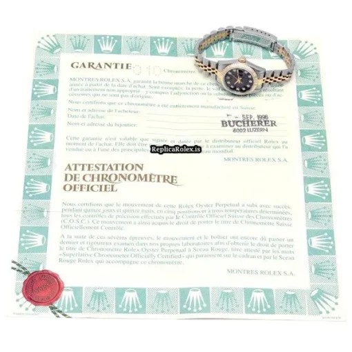 Offering Copies Rolex Lady-datejust 69173g Automatic Movement 26mm Steel Case Womens Watch - Image 5