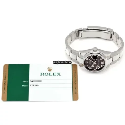 Beautiful Imitation Rolex Lady-datejust 178240 Automatic Movement 31mm Steel Case Watch - Image 5