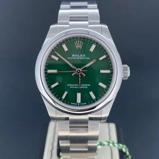 1:1 Fake Rolex Oyster Perpetual 31 277200 Caliber 2232 Automatic Movement 31mm Steel Case Womens Watch - Image 2