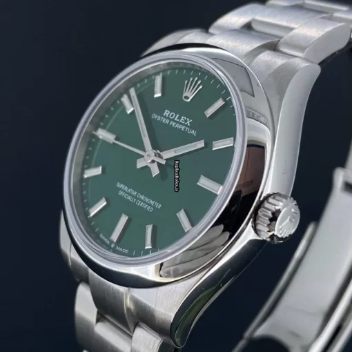 1:1 Fake Rolex Oyster Perpetual 31 277200 Caliber 2232 Automatic Movement 31mm Steel Case Womens Watch - Image 4