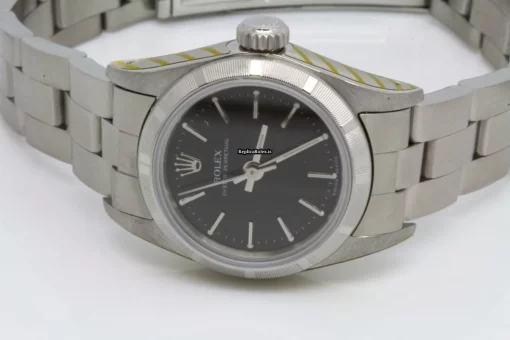 Unique Replica Rolex Oyster Perpetual Date 67230 Caliber 2130 Automatic Movement 26mm Steel Case Womens Watch - Image 2