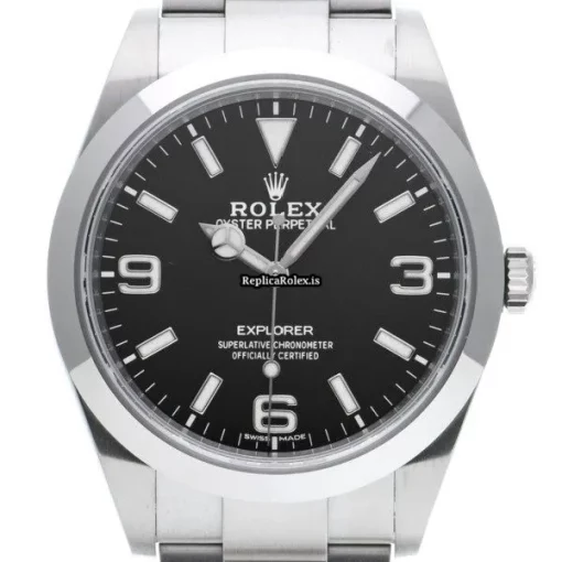 Unique Fakes Rolex Explorer 214270 Caliber 3132 Automatic Movement 39mm Steel Case Watch - Image 6