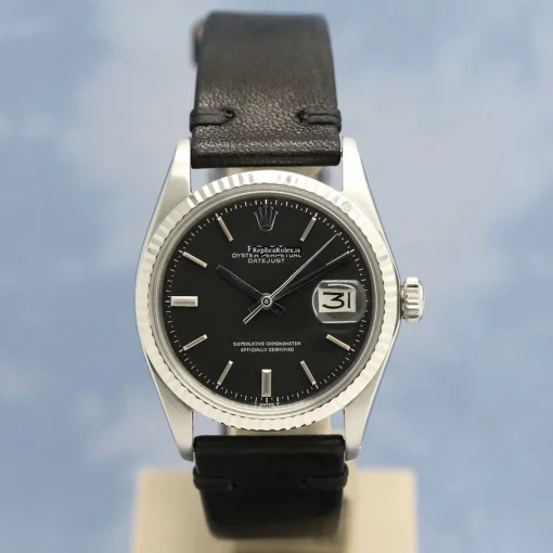 Excellent Replica Rolex Datejust 1601 Caliber 1570 Automatic Movement 36x42mm Steel Case Mens/unisex Watch - Image 4