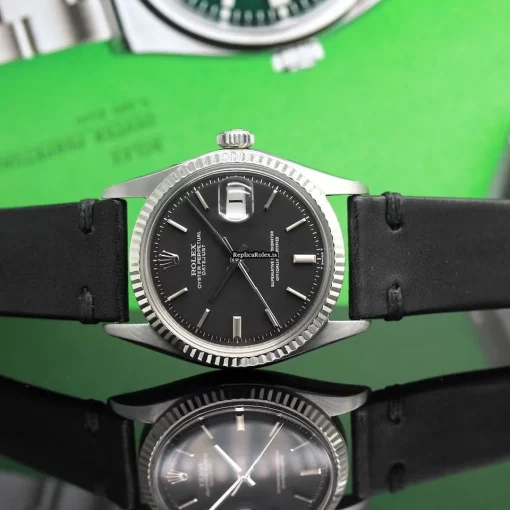 Excellent Replica Rolex Datejust 1601 Caliber 1570 Automatic Movement 36x42mm Steel Case Mens/unisex Watch - Image 5