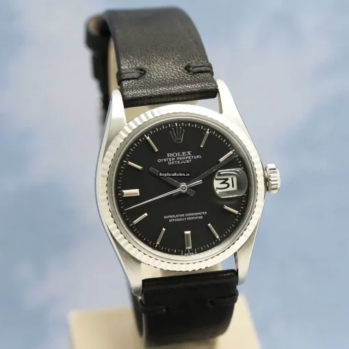 Excellent Replica Rolex Datejust 1601 Caliber 1570 Automatic Movement 36x42mm Steel Case Mens/unisex Watch - Image 7