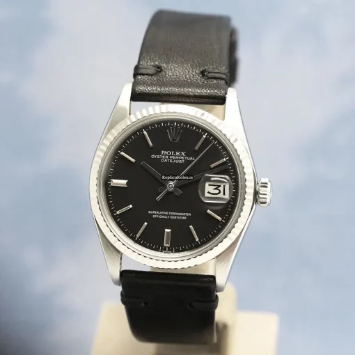 Excellent Replica Rolex Datejust 1601 Caliber 1570 Automatic Movement 36x42mm Steel Case Mens/unisex Watch - Image 9