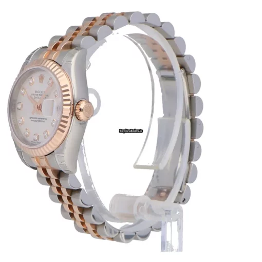 High-end Copies Rolex Lady-datejust 179171 Automatic Movement 26mm Gold/steel Case Womens Watch - Image 2