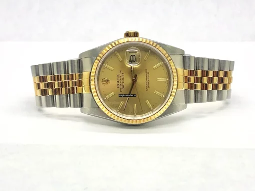 Affordable Replica Rolex Datejust 16233 Caliber 3135 Automatic Movement 36mm Gold/steel Case Mens/unisex Watch - Image 2