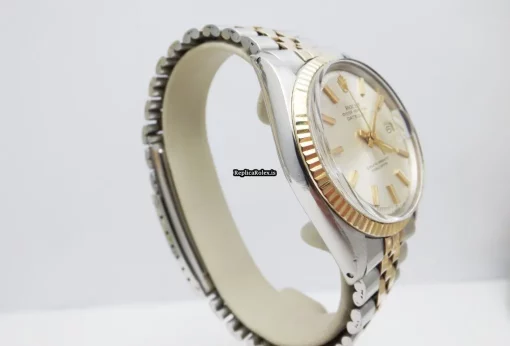 Stylish Fake Rolex Datejust 1601 Caliber 1570 Automatic Movement 36mm Rose Gold Case Mens/unisex Watch - Image 7