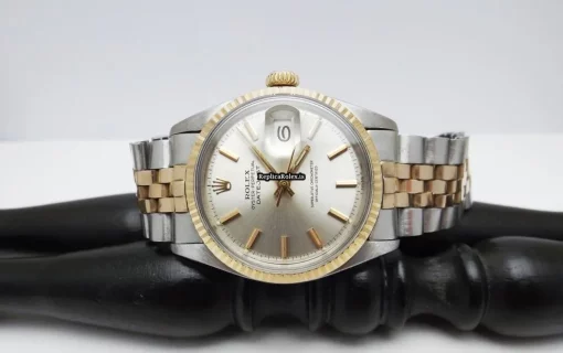 Stylish Fake Rolex Datejust 1601 Caliber 1570 Automatic Movement 36mm Rose Gold Case Mens/unisex Watch - Image 9