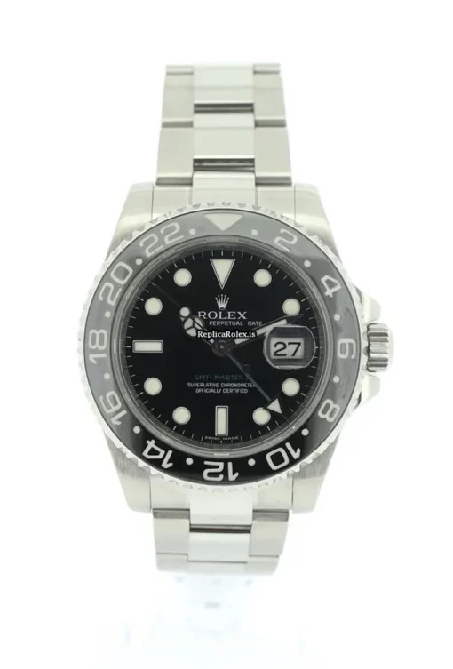 Great Replica Rolex Gmt-master II 116710ln Automatic Movement 40mm Steel Case Mens/unisex Watch