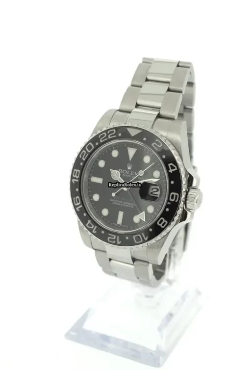 Great Replica Rolex Gmt-master II 116710ln Automatic Movement 40mm Steel Case Mens/unisex Watch - Image 4