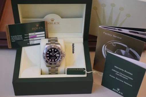 Great Replica Rolex Gmt-master II 116710ln Automatic Movement 40mm Steel Case Mens/unisex Watch - Image 9