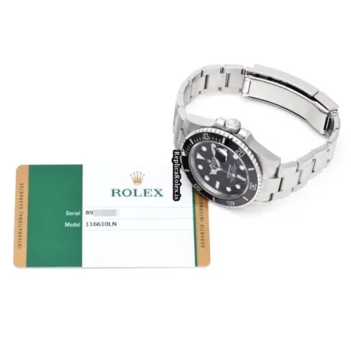 Perfect Fake Rolex Submariner Date 116610ln Caliber 3135 Automatic Movement 40mm Steel Case Watch - Image 5