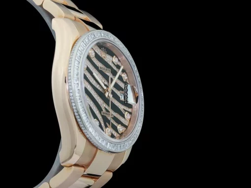 High-end Replica Rolex Datejust 116285bbr Caliber 3135 Automatic Movement 36mm Rose Gold Case Mens/unisex Watch - Image 2