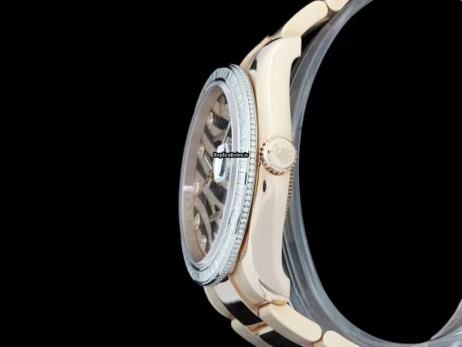 High-end Replica Rolex Datejust 116285bbr Caliber 3135 Automatic Movement 36mm Rose Gold Case Mens/unisex Watch - Image 4