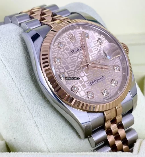 Popular Fake Rolex Datejust 116231 Caliber 3135 Automatic Movement 36mm Gold/steel Case Mens/unisex Watch - Image 4