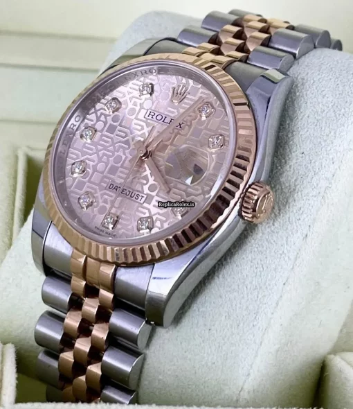 Popular Fake Rolex Datejust 116231 Caliber 3135 Automatic Movement 36mm Gold/steel Case Mens/unisex Watch - Image 5