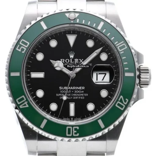 Defect Replica Rolex Submariner Date 126610lv Caliber 3235 Automatic Movement 41mm Steel Case Watch - Image 6
