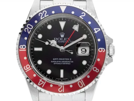 Excellent Replica Rolex Gmt-master II 16710 Caliber 3185 Automatic Movement 40mm Steel Case Mens/unisex Watch