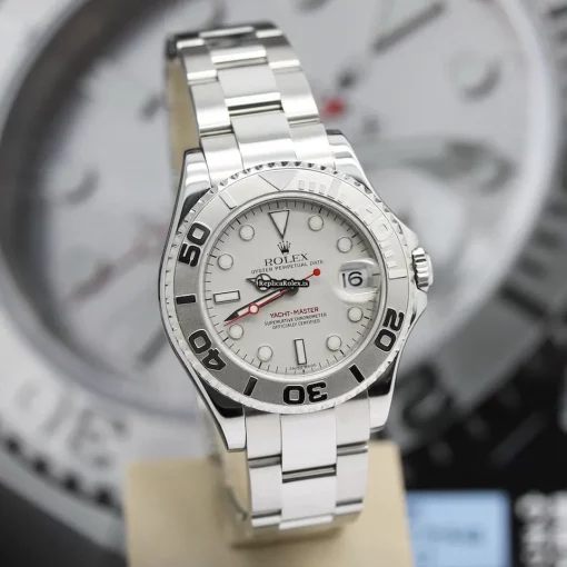 Mind-boggling Replica Rolex Yacht-master 168622 Caliber 2235 Automatic Movement 35x42mm Steel Case Mens/unisex Watch - Image 6