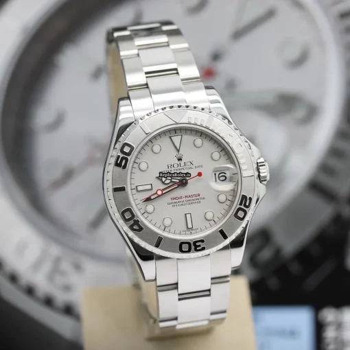 Mind-boggling Replica Rolex Yacht-master 168622 Caliber 2235 Automatic Movement 35x42mm Steel Case Mens/unisex Watch - Image 7