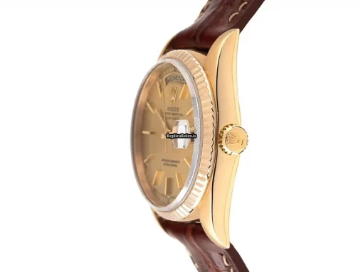 Wonderful Replica Rolex Day-date 36 18238 Caliber 3135 Automatic Movement 36mm Yellow Gold Case Mens/unisex Watch - Image 2