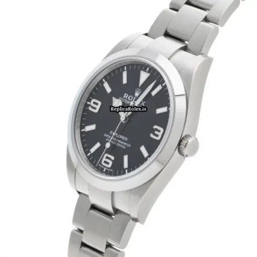 Defect Fake Rolex Explorer 214270 Caliber 3132 Automatic Movement 39mm Steel Case Watch - Image 2