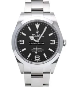 Exquisite Replica Rolex Explorer 214270 Caliber 3132 Automatic Movement 39mm Steel Case Watch