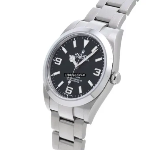 Exquisite Replica Rolex Explorer 214270 Caliber 3132 Automatic Movement 39mm Steel Case Watch - Image 2